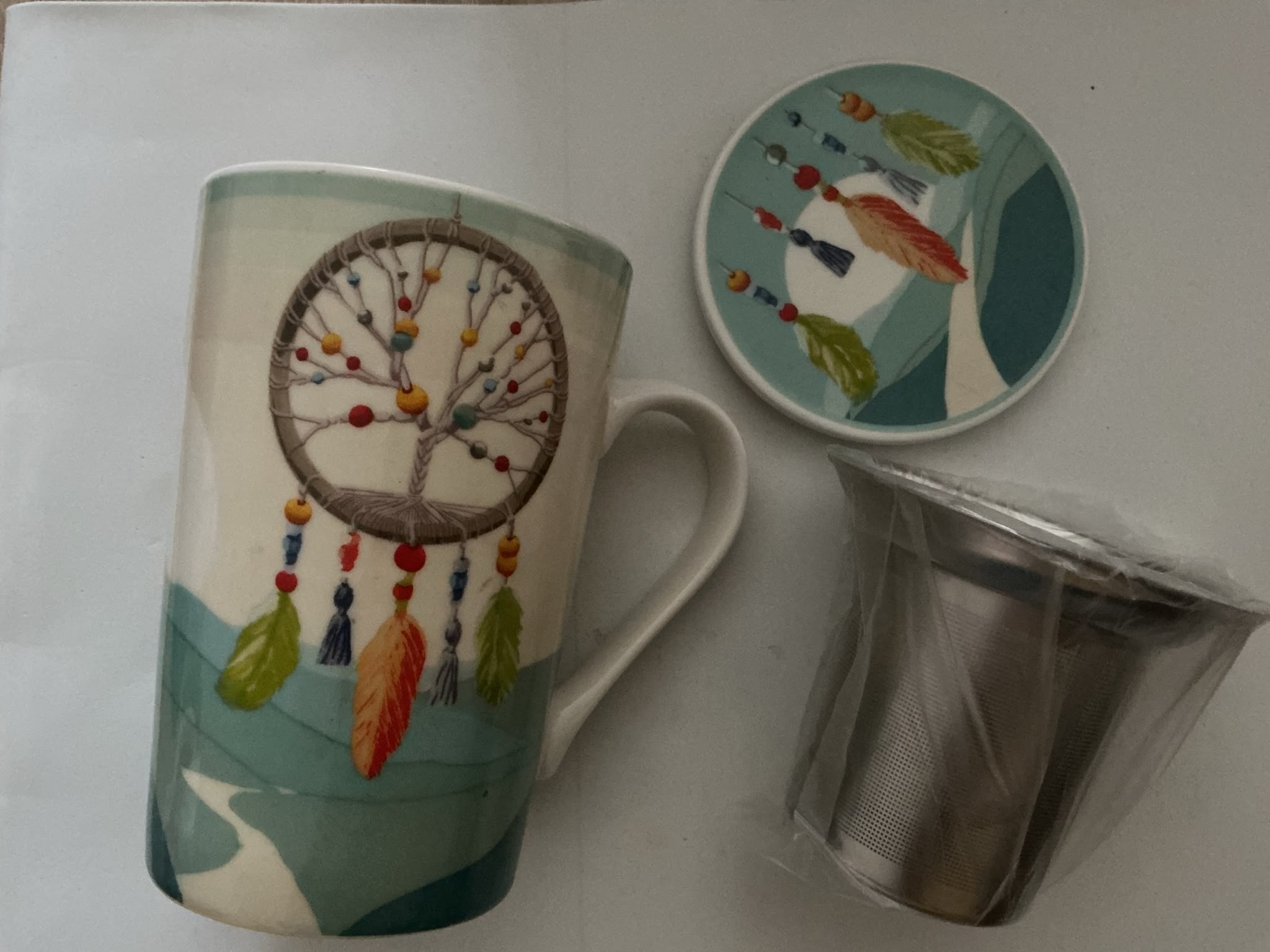 Tasse Infuseur Attrape-Rêves – Arbre de Vie