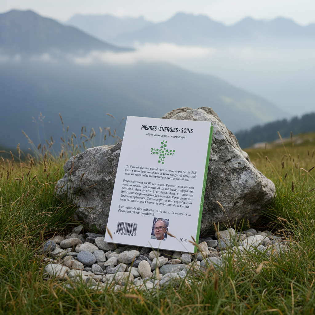 Pierres Énergies Soins verso - montagne