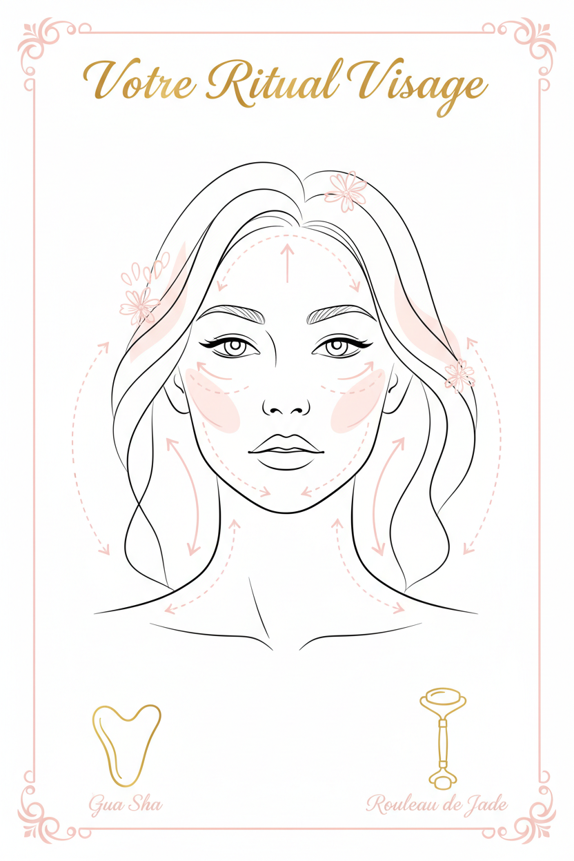 Rituel visage - vue de face