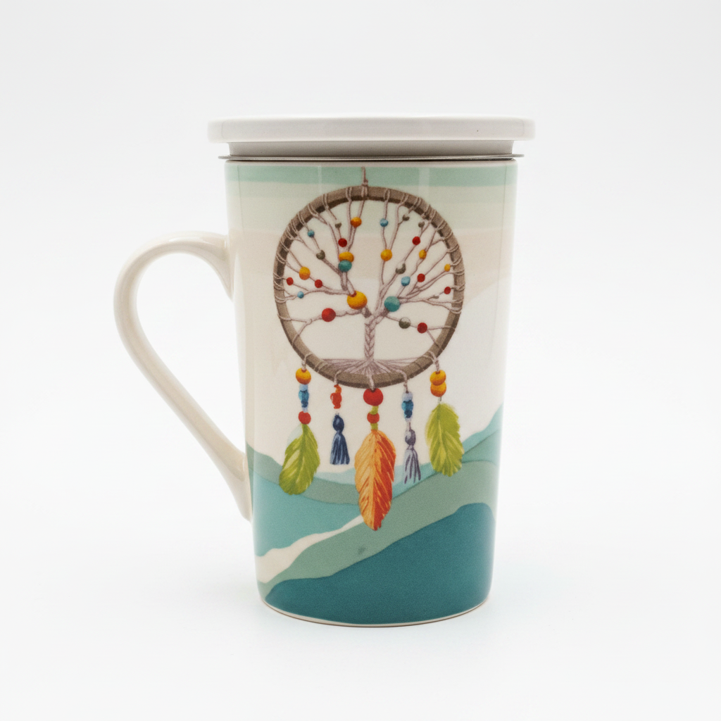 Tasse face lumineuse